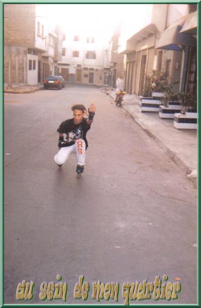 je peux pas oublier mon quatier ou j'ai  passer  mon  n'enfance