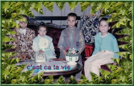 AVEC MA FAMMILLE EN 1985